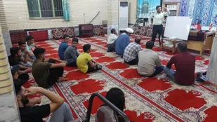 کارگاه آموزشی پیشگیری از اعتیاد در مسجد جامع روستای حسین آباد برگزار شد&nbsp;