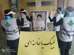 برپایی آیین نماز، نور چشم در دبستان دخترانه نرجس دوازده امام
