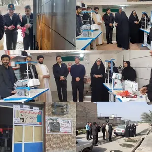 افتتاح کارگاه خیاطی در شهرک خیبر همزمان با دهه فجر