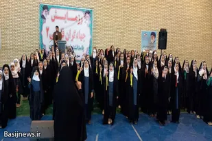 آیین افتتاحیه رزمایش جهادگران فاطمی ۲ در شهرستان کبودراهنگ