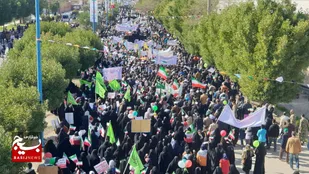 قدردانی شورای هماهنگی تبلیغات اسلامی آبادان و خرمشهر از مردم برای حضور در راهپیمایی