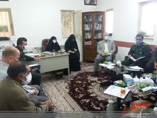 بازدید فرمانده سپاه قم از حوزه بسیج شهید عربی