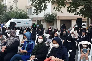 جشن میلاد امام رئوف باحضور کاروان زیر سایه خورشید در محله ولیعصر برگزار شد+تصاویر