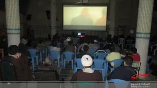 سینما سیار به شهرک صادقیه آمد