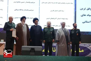 دریافت مدال افتخار و کسب عنوان سپاه ممتاز توسط سپاه ولی عصر (عج) خوزستان در جشنواره مالک اشتر کشور