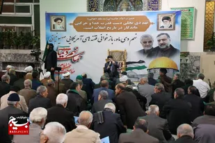 برگزاری مراسم گرامیداشت سالروز حماسه نهم دی ماه با حضور نماینده ولی&zwnj;فقیه در سپاه پاسداران انقلاب اسلامی در بیرجند