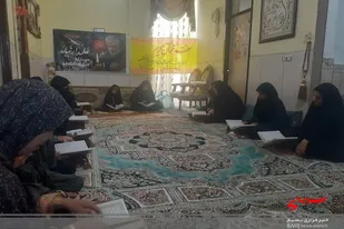 برگزاری محفل انس با قران در پایگاه صاحب الزمان حوزه حضرت آسیه(س)