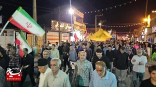 مردم شهرستان گتوند هر شب با طوفان خشم انقلابی، خواب را بر چشم استکبار حرام می&zwnj;کنند
