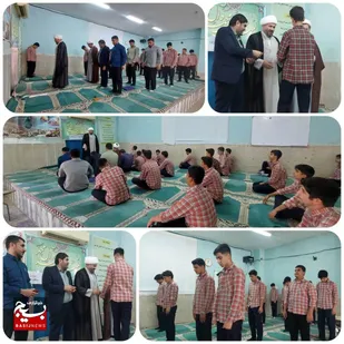 برگزاری نماز جماعت هفتگی در مدارس شهرستان گتوند