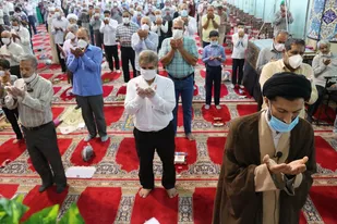 اقامه نماز عید سعید قربان در اردکان