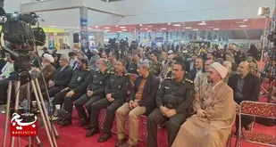 حضور فرمانده سپاه استان اردبیل در نمایشگاه ملی کتاب دفاع مقدس