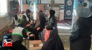 ویزیت رایگان بسیج جامعه پزشکی در مسجد جواد الائمه زنجان