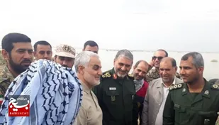 از مکتب حاج قاسم می آموزیم در حوادث سخت، سر فرو نیاوریم/انقلاب اسلامی مثل یک بمب هسته&zwnj;ای از مرزها عبور کرده است