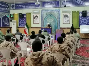 جشن ولادت حضرت زهرا (س) در حسینیه سپاه ناحیه گرمسار برگزار شد