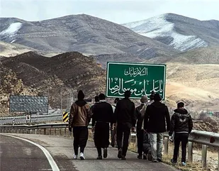 ممنوعیت ورود کاروان زائران پیاده به مشهد