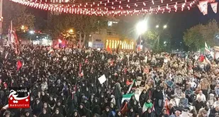 اقتدار مردم شاهرود در ششمین ماه حضور؛ میدانی که تبلور وفاداری به خون قائد شهید شد