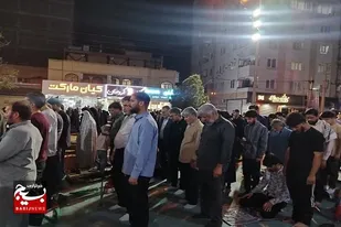 برگزاری نماز استغاثه به امام زمان (عج) در تجمع حماسی بلوار دانشجو