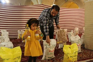 رزمایش کمک های مومنانه گروه جهادی صاحب الزمان(عج) اراک
