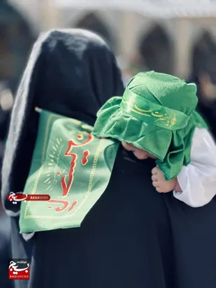همایش شیرخوارگان حسینی در امامزادگان شهر قزوین