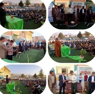 تجلیل از کادر نیروی انتظامی در لردگان