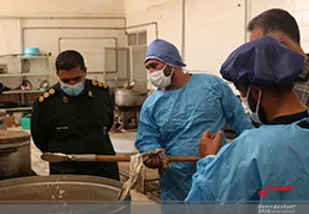 طبخ100هزار پرس غذا در استان
