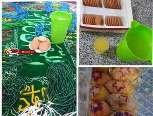 برپایی سفره صلوات در بخش ارمند