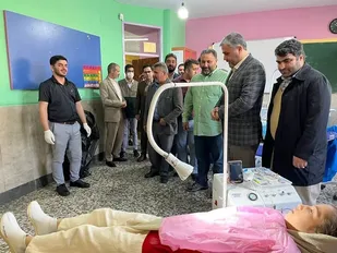 ارائه خدمات رایگان دندانپزشکی در روستای بیدگنه