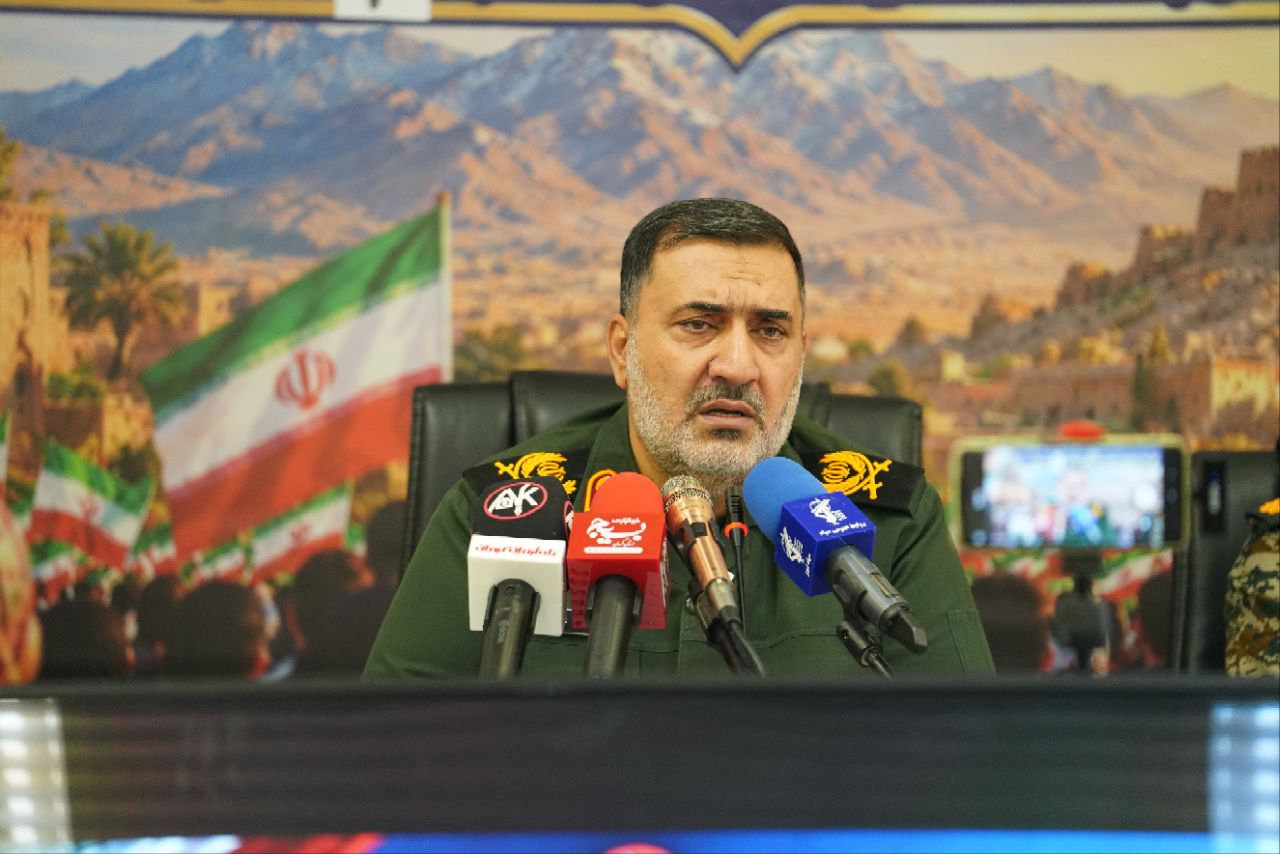 نشست خبری رزمایش «جان‌فدای ایران» در کرمان