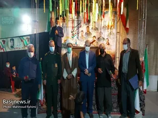 برگزاری یادواره شهدای روستای تندران شهرستان تیران و کرون