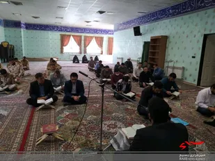 محفل نورانی انس با قرآن کریم در سپاه ناحیه مالک اشتر