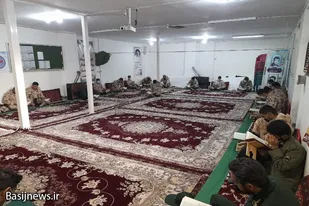 برگزاری محفل انس با قرآن کریم در سپاه ناحیه قهاوند