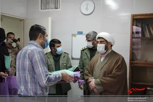 تجلیل مسئولین سپاه انصارالمهدی(عج) از پرستاران+ تصاویر