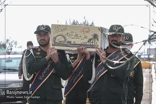 استقبال از پیکر مطهر شهید"علی میرعلیزاده" در اردبیل