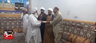 دیدار با مولوی عبدالعزیز دهقان به مناسبت هفته عقیدتی سیاسی در سراوان &nbsp;برگزار شد
