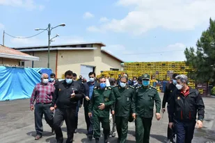 دیدار فرمانده سپاه نینوا با پرسنل شرکت زمزم گرگان به مناسبت روز کار و کارگر