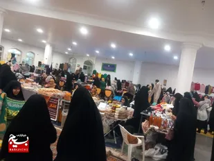 راه&zwnj;اندازی بازارچه&zwnj; یک روزه نرجس به همت بسیجیان منطقه پردیسان قم