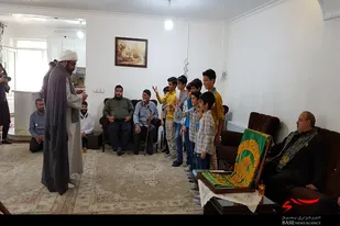 حضور خادمان رضوی در دارالقرآن همدان