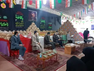 مراسم روضه خوانی در پایگاه ریحانه الرسول حوزه زینبیه ناحیه مرکزی