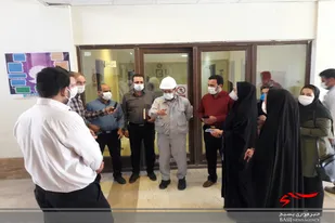 بازدید خبرنگاران از کارخانه سیمان نهاوند