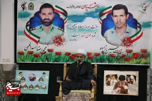 برگزاری مراسم سومین روز خاکسپاری شهید "رجب حسین زاده" و هفتمین روز شهید "محمدرضا اسدالهی" در بیرجند