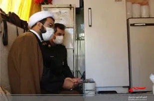 تقدیر از خادم یاران جهادی مقابله با بیماری کرونا