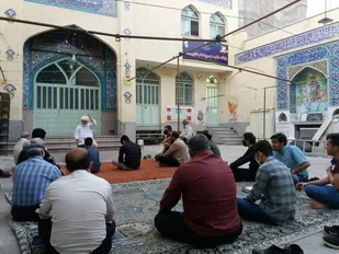 گردهمایی صالحین پایگاه امام هادی (ع) حوزه بسیج محلات خاتم الانبیا (ص) شاهرود
