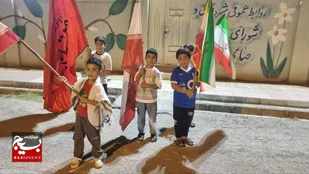 فرشتگان کوچک مقاومت در شب&zwnj;های آتشی گتوند؛ کودکان صالح شهری، فریاد &laquo;مرگ بر آمریکا&raquo; سردادند