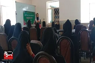 ارتقای مهارت&zwnj;های امدادی خواهران بسیجی میرجاوه