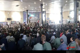 تجمع بزرگ شکوه مقاومت بسیجیان تویسرکان
