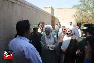 بازدید نماینده ولی فقیه در سپاه پاسداران از بیت رهبری در ایرانشهر