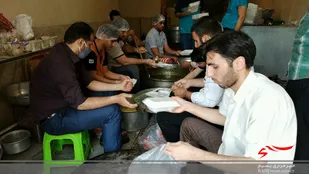 رزمایش کمک مومنانه به همت جهادگران بسیجی حوزه 19 حضرت سلمان فارسی