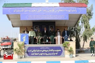 صبحگاه مشترک نیروهای مسلح در سپاه قائم آل محمد (عج) استان سمنان برگزار شد
