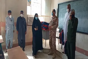 آغاز رزمایش همکلاسی مهربان در ایرانشهر
