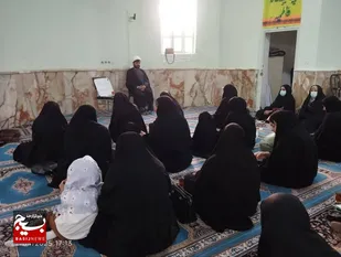برگزاری کارگاه بهداشت از منظر اسلام و قرآن در پایگاه مقاومت فاطمیه سراوان
